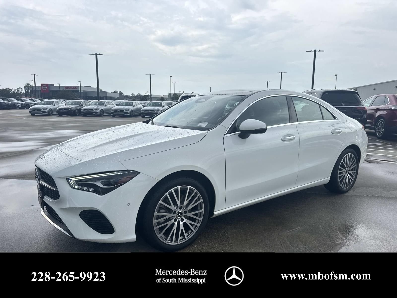 Certified Used 2025 White Mercedes-Benz CLA 250 image 1