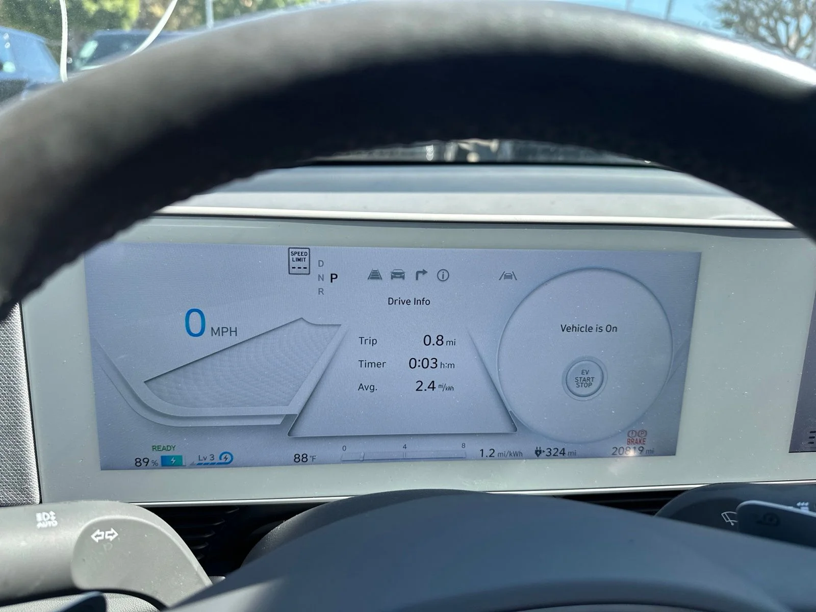Used 2024 Lucid Blue Hyundai SEL image 6
