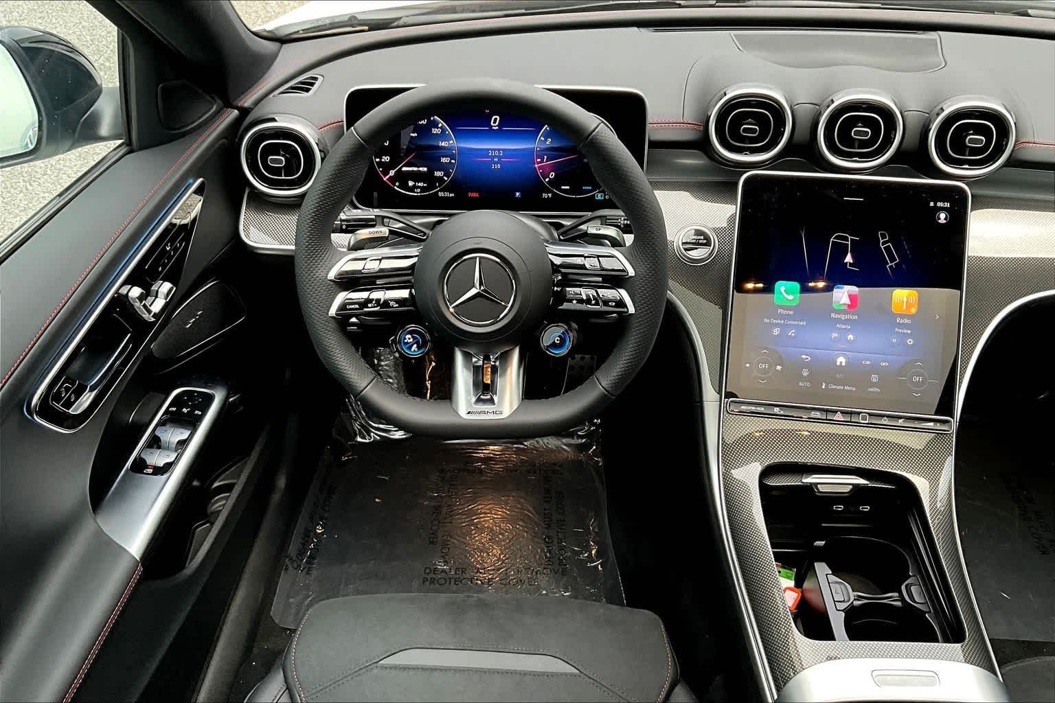 Certified Used 2025 Polar White Mercedes-Benz AMG® C 43 image 5