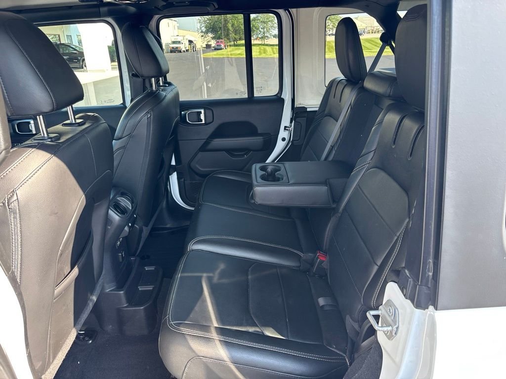 Used 2023 White Jeep Sahara 4xe image 28