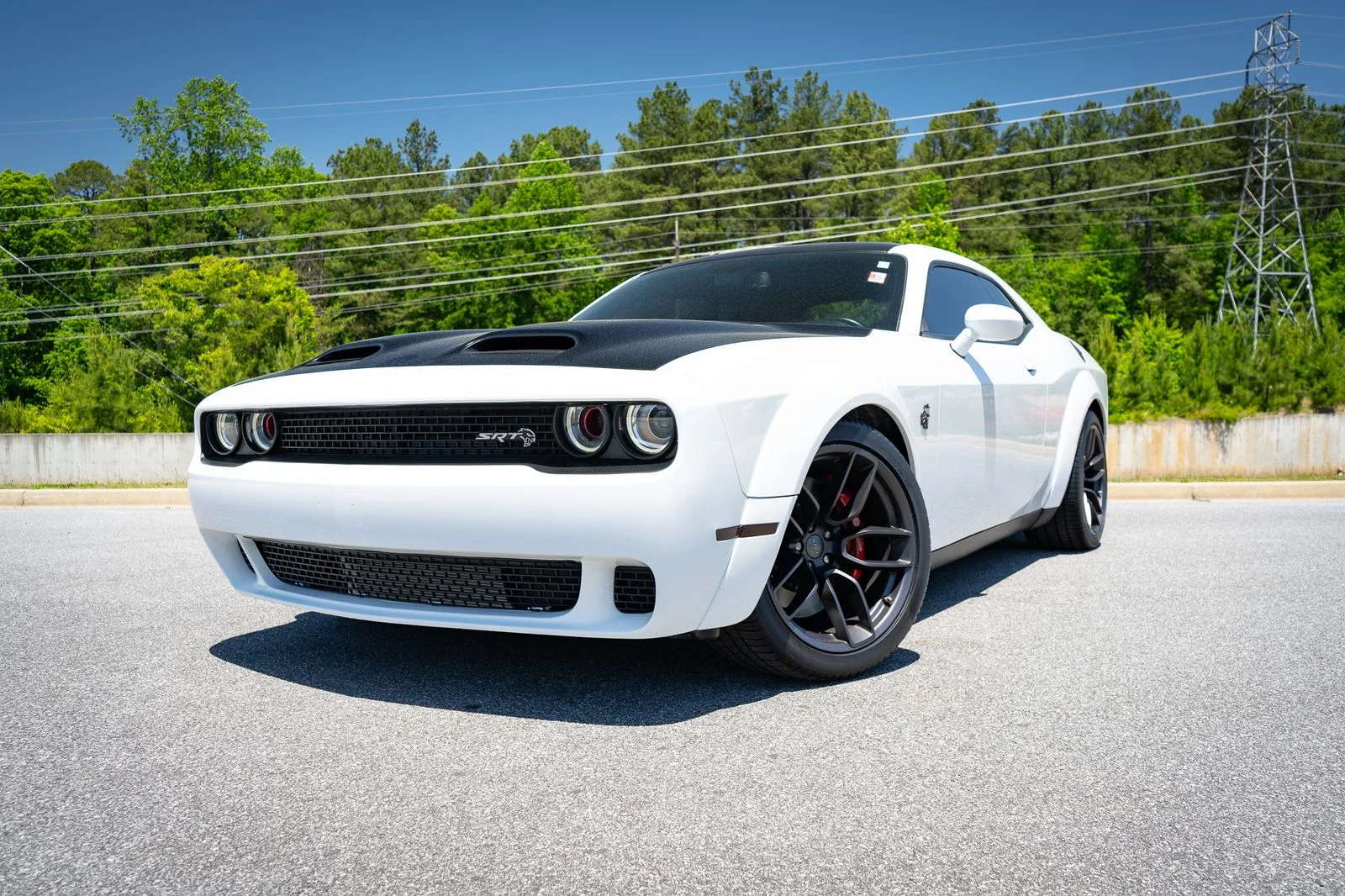 Used 2019 White Dodge SRT Hellcat Widebody image 5