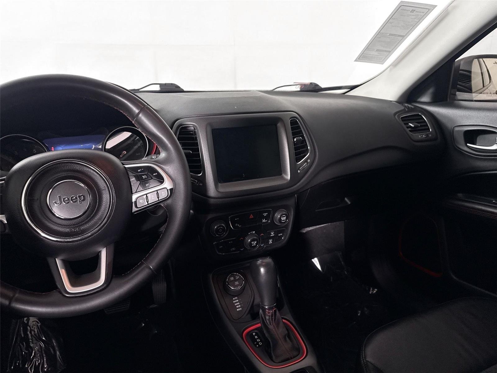 Used 2021 Velvet Red Pearlcoat Jeep Trailhawk image 32