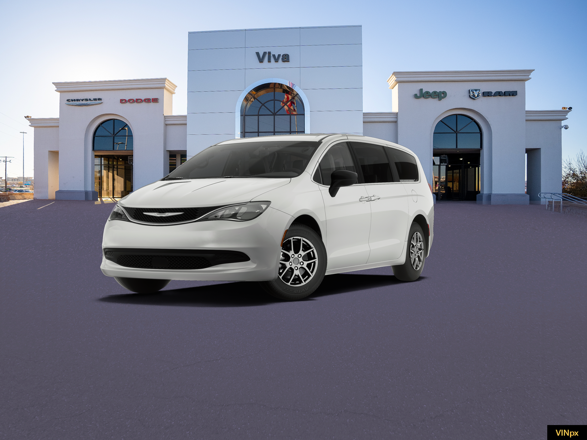 New 2027 Bright White Clear-Coat Exterior Paint Chrysler LX image 1