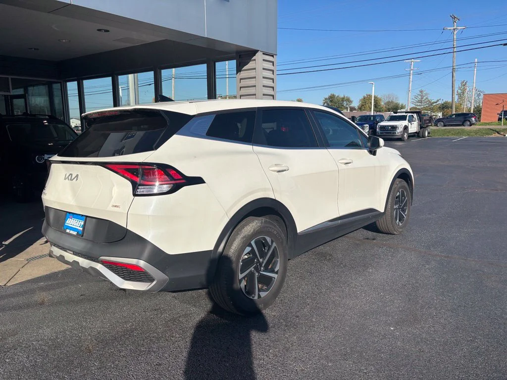 Certified Used 2023 White Kia LX image 6