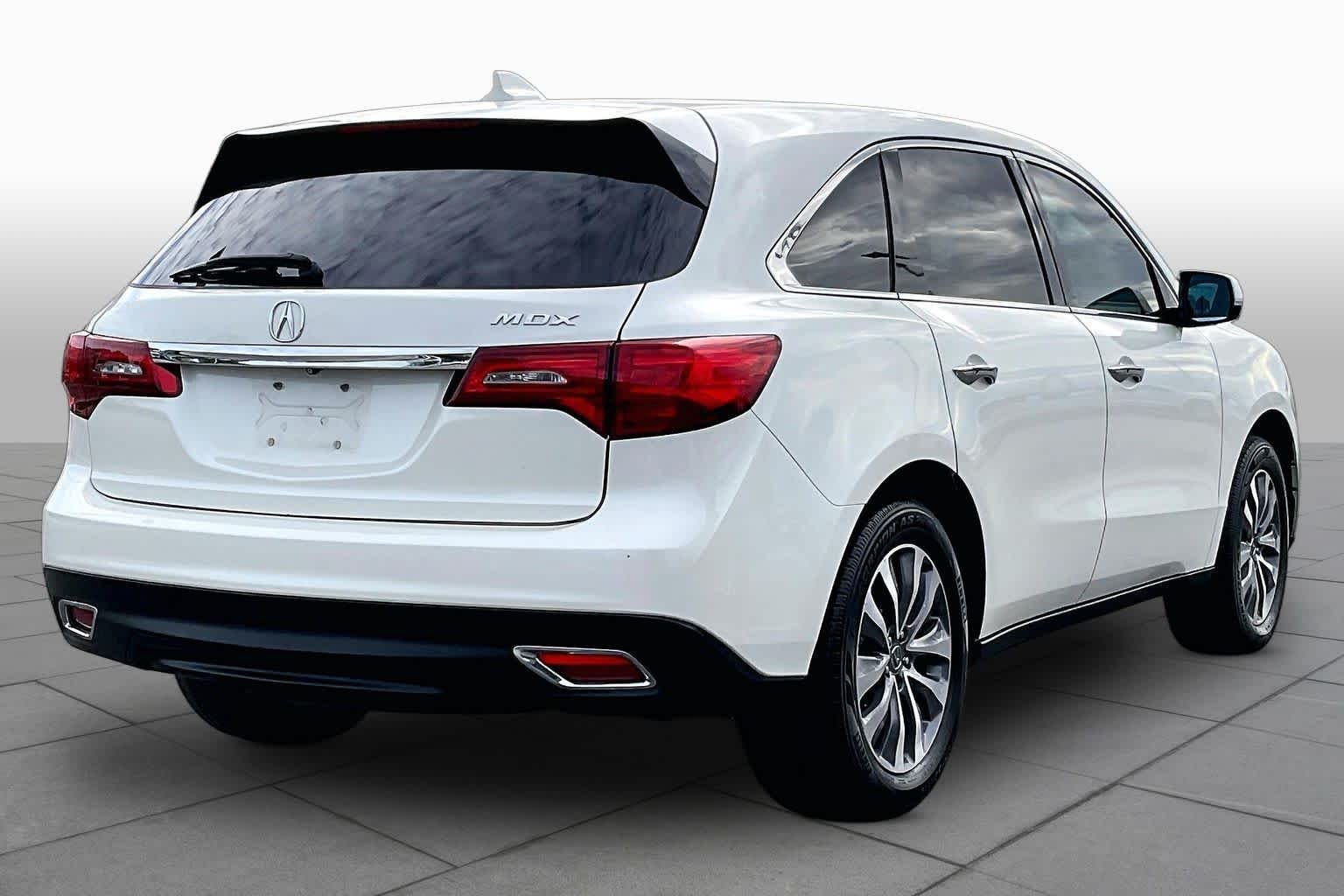 Used 2015 White Acura Tech Pkg image 12