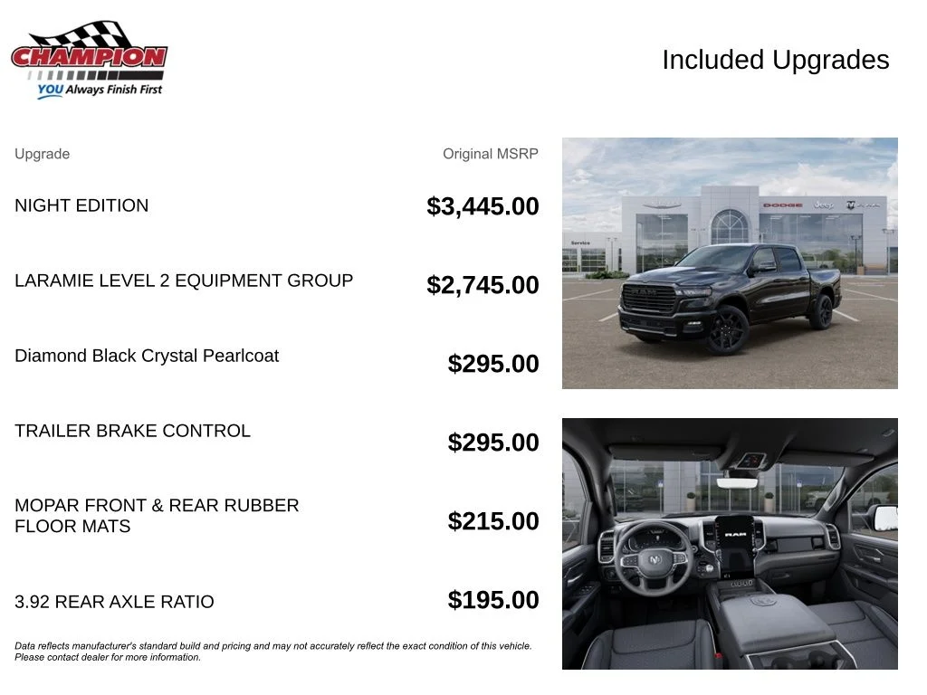 New 2026 Black Ram Laramie image 6