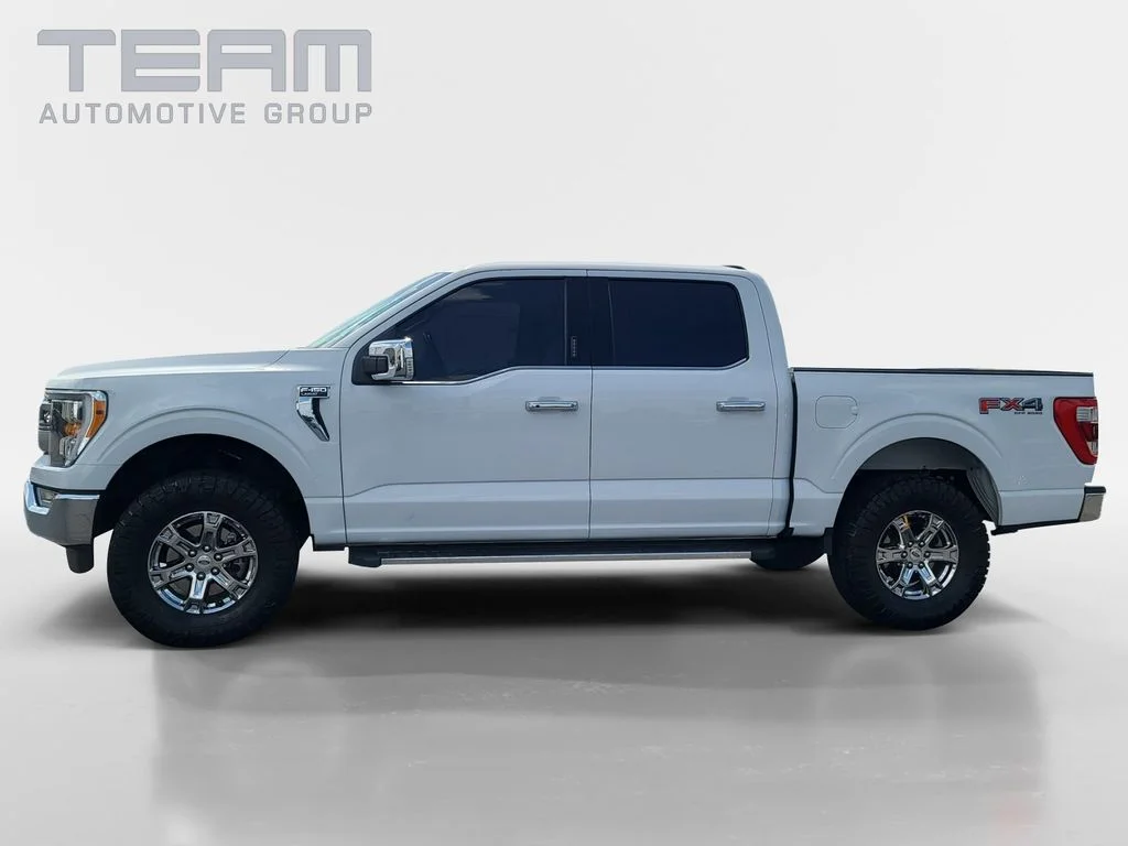 Used 2021 White Ford Lariat image 4