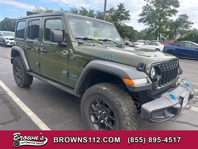 Used 2024 Green Jeep Willys 4xe image 1
