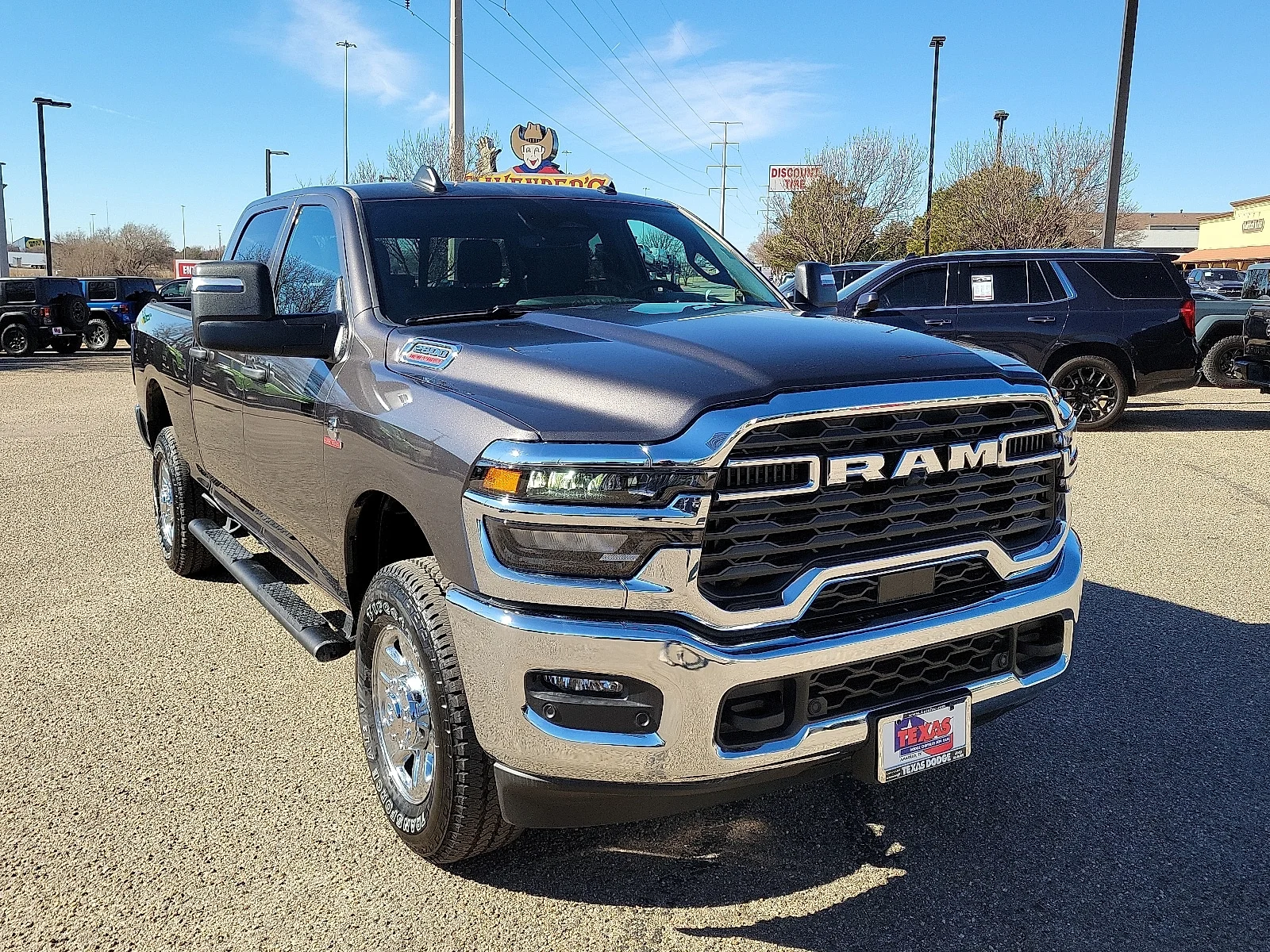 New 2026 PAU Granite Cry Ram TRADESMAN CREW CAB 4X4 6