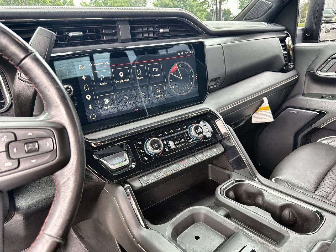 Used 2024 Onyx Black GMC AT4X image 11