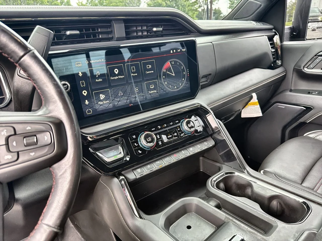 Used 2024 Onyx Black GMC AT4X image 11