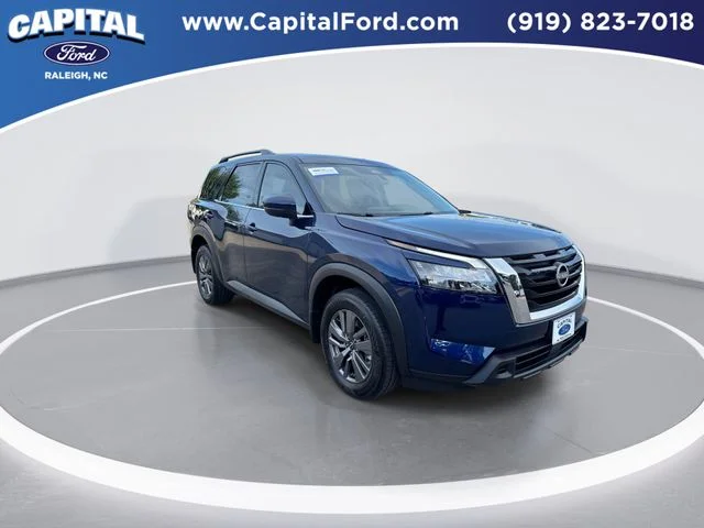 Used 2025 Blue Nissan SV image 2