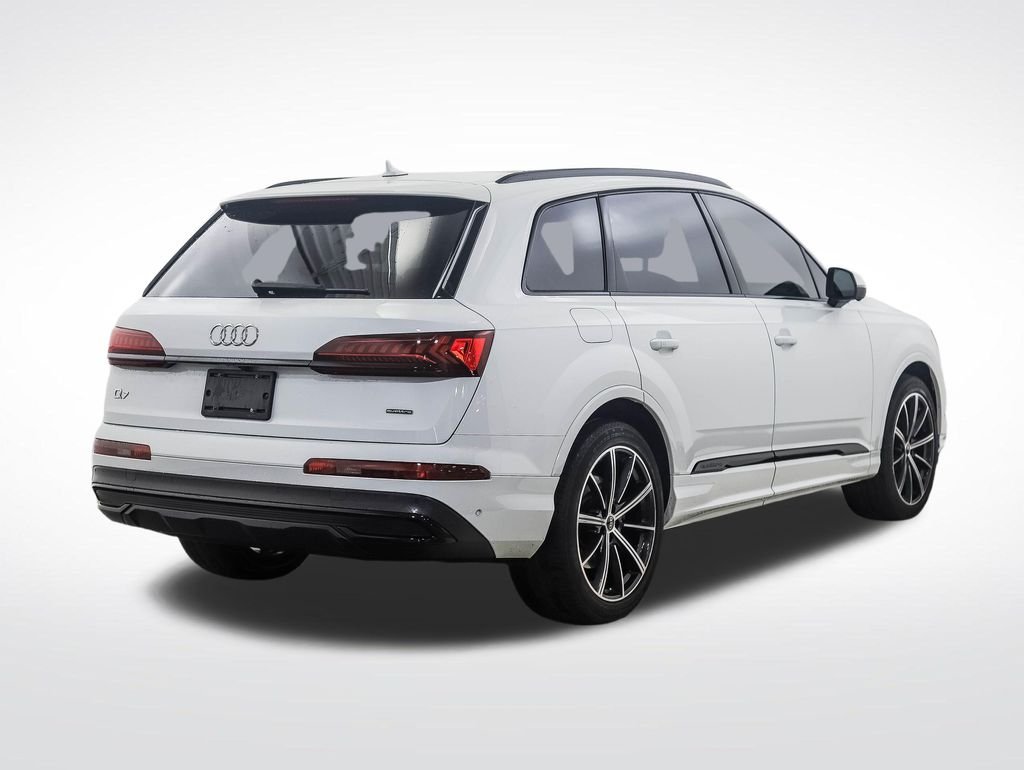Used 2022 Glacier White Metallic Audi 55 Prestige image 5