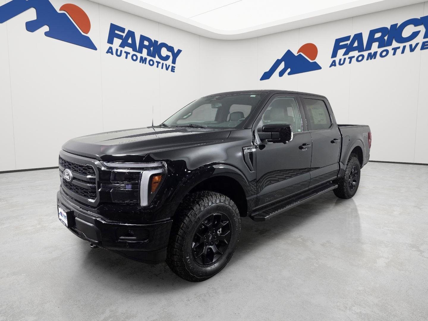 New 2025 Agate Black Metallic Ford Lariat® image 1
