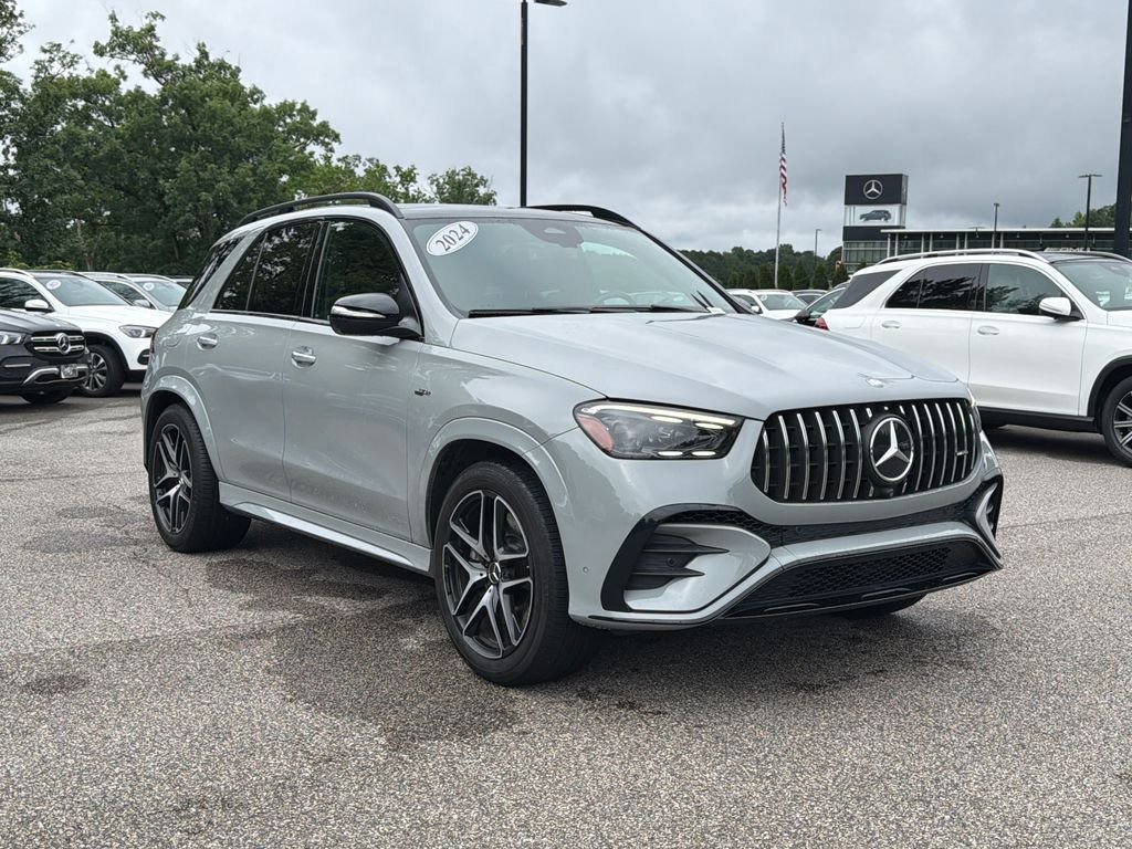 Certified Used 2024 MANUFAKTUR Alpine Gray Mercedes-Benz GLE 53 AMG® image 1