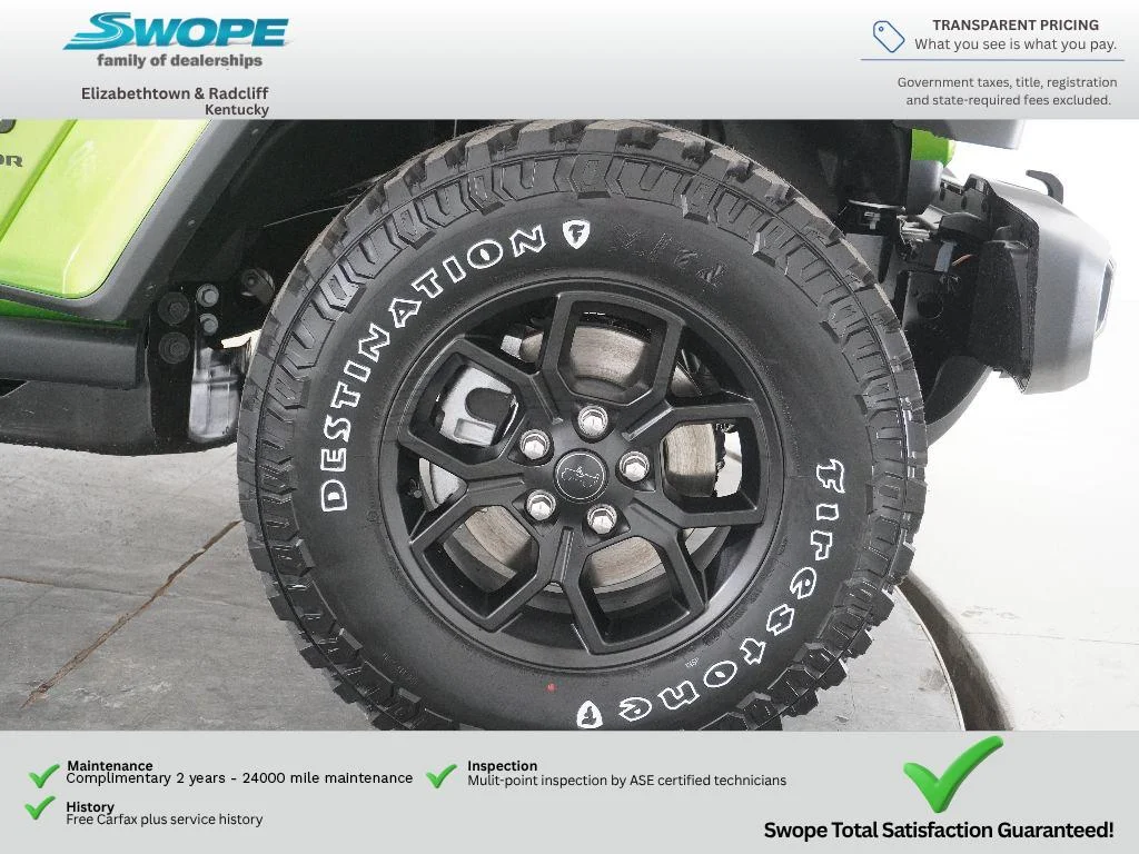 New 2026 Mojito Exterior Paint Jeep Willys image 24