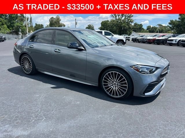 Used 2024 Gray Mercedes-Benz C 300 image 1