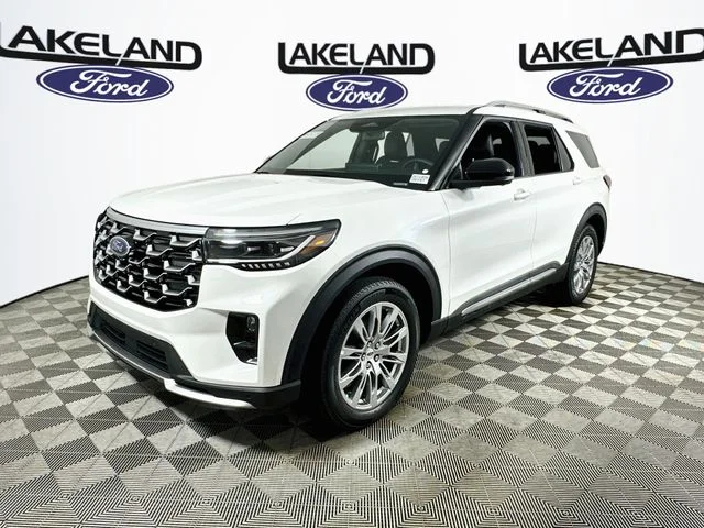 New 2026 Ford Explorer Platinum
