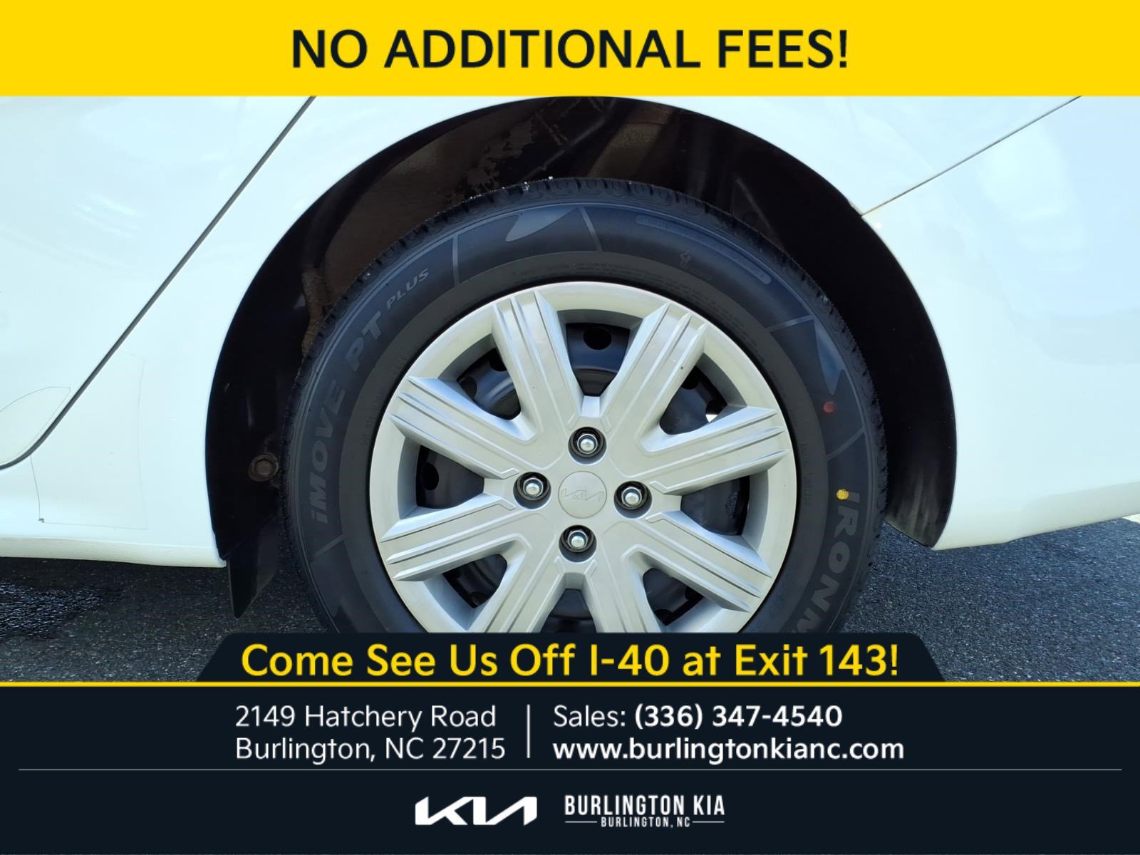 Used 2023 Clear White Kia LX image 22