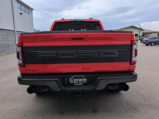 Certified Used 2022 Orange Metallic Ford  image 4