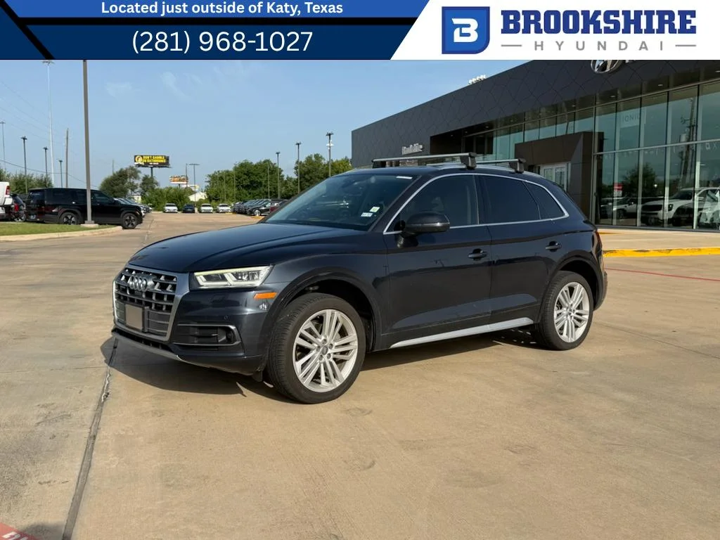 Used 2018 Moonlight Blue Metallic Audi Prestige image 1