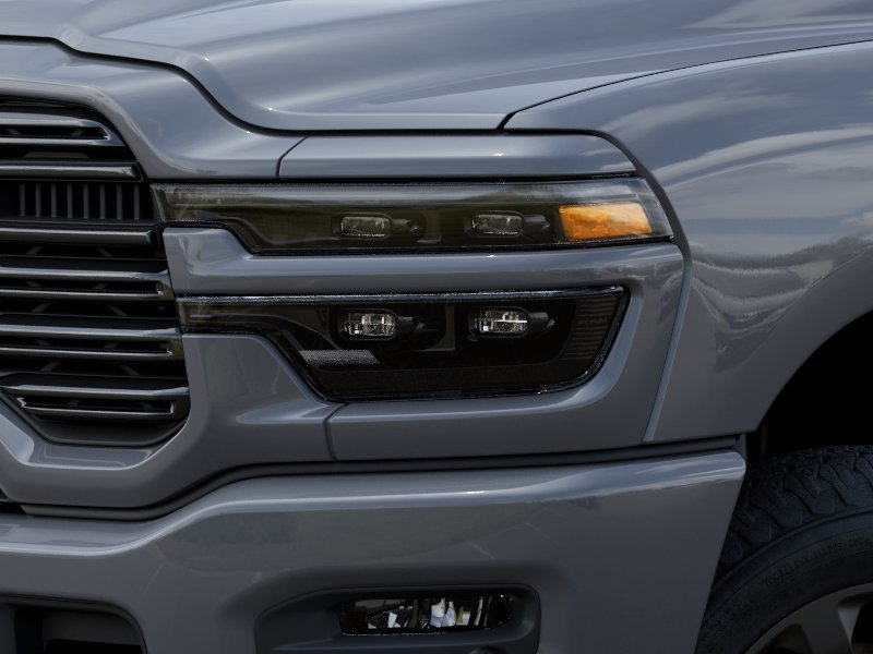 New 2026 Ceramic Gray Clear-Coat Exterior Paint RAM Laramie image 6