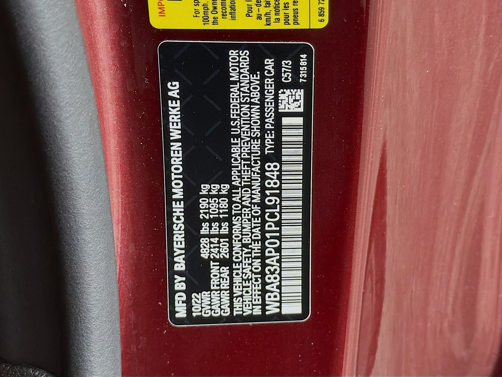 Certified Used 2023 Aventurin Red Metallic BMW M440i image 32