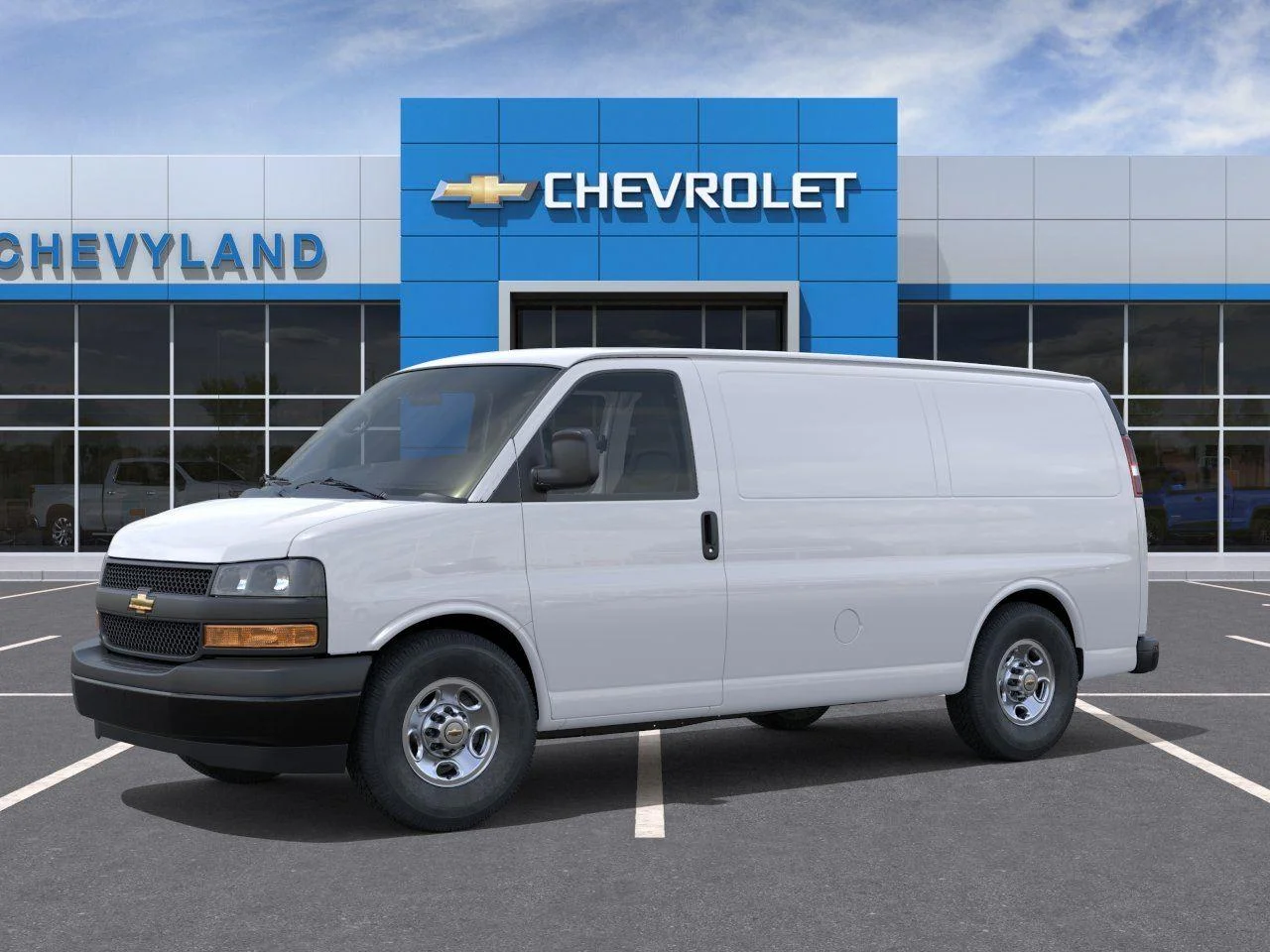 New 2026 Summit White Chevrolet WT image 2