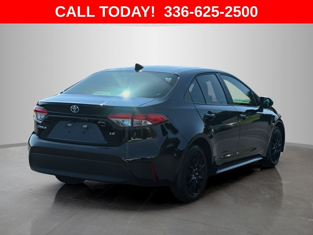 Used 2025 Black Toyota LE image 5