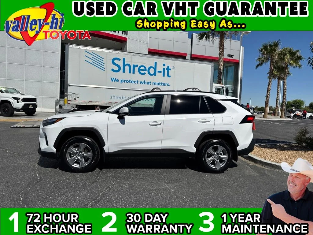 Certified Used 2025 White Toyota XLE image 1