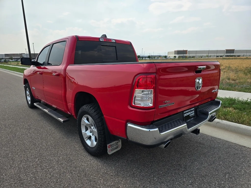 Used 2020 Flame Red Clearcoat Ram Big Horn image 3
