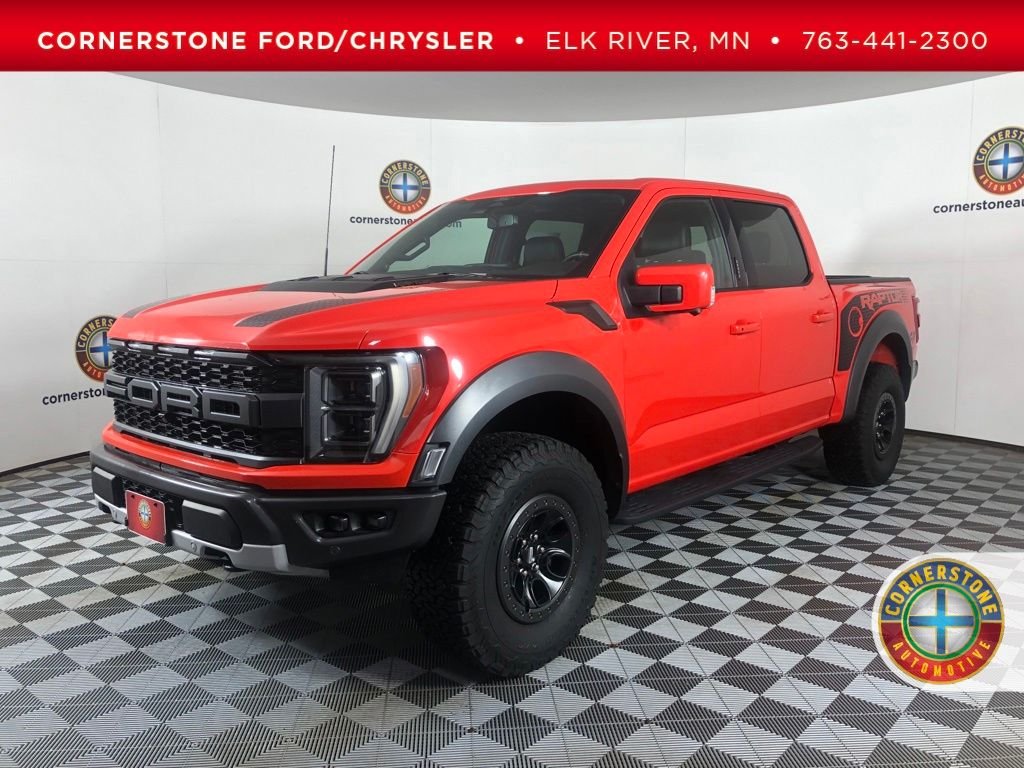 Used 2022 Orange Ford Raptor image 1