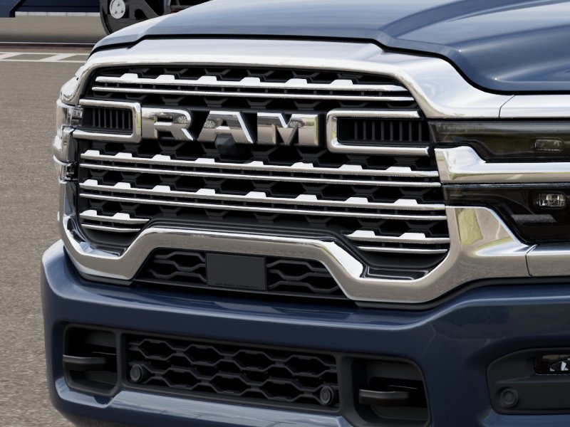 New 2027 Forged Blue Metallic Exterior Paint RAM Limited Longhorn image 8