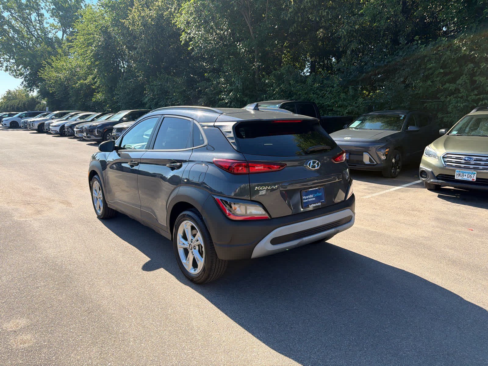 Certified Used 2023 Ecotronic Gray Hyundai SEL image 3