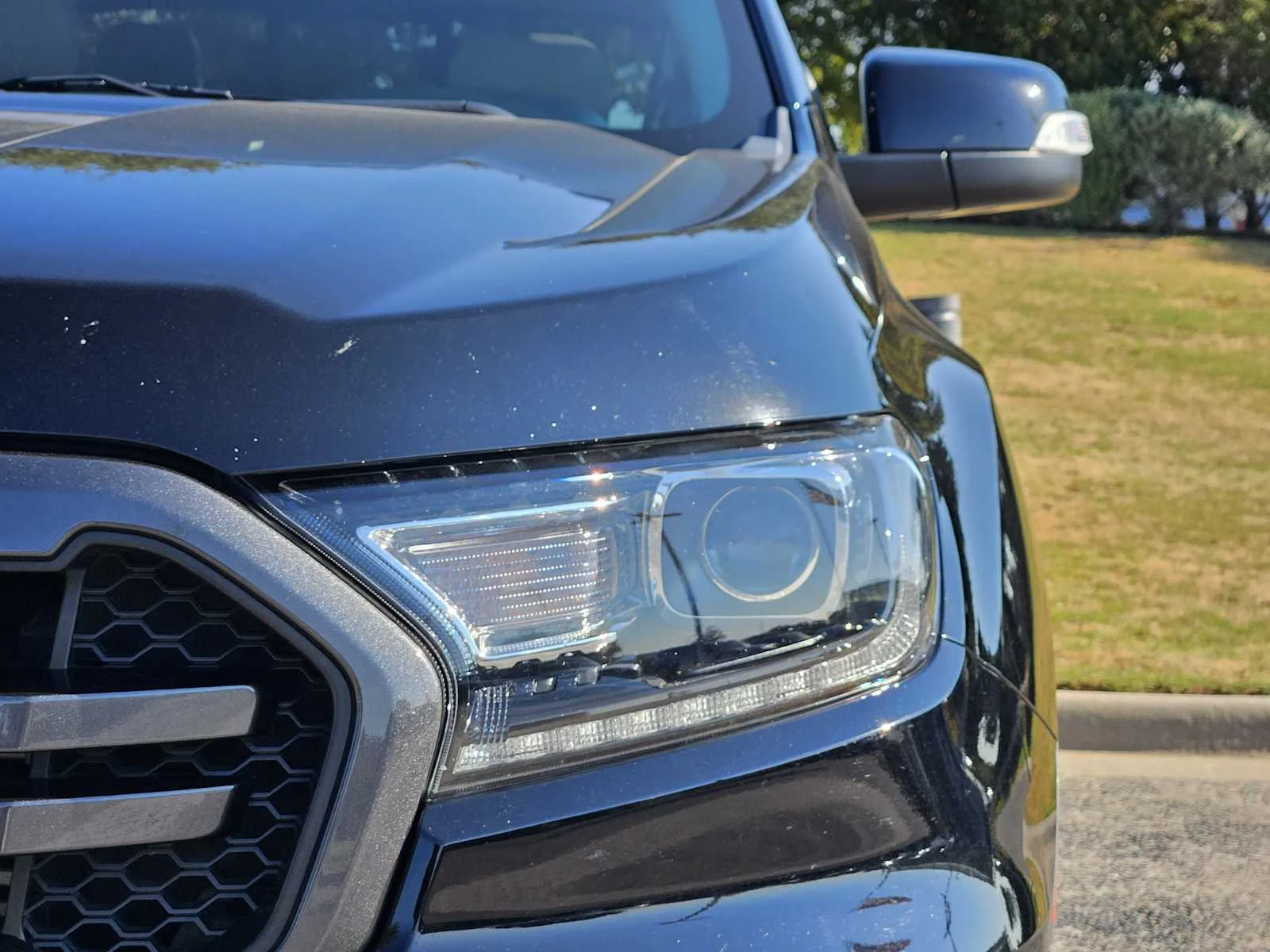 Used 2019 Shadow Black Ford LARIAT image 6