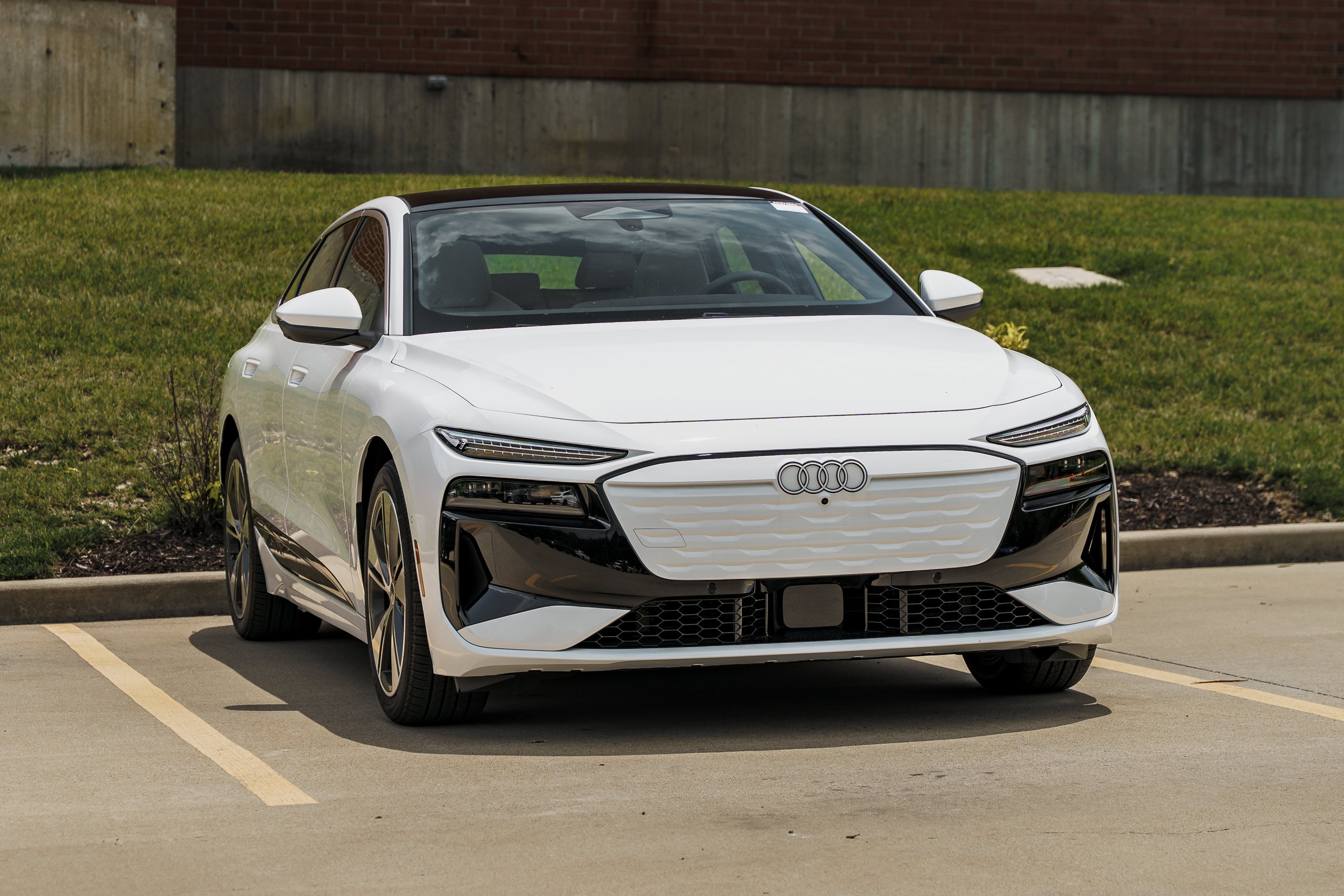 New 2027 Glacier White Metallic Audi Premium Plus image 2