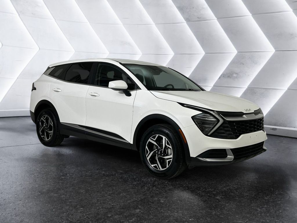 Used 2024 White Kia LX image 1
