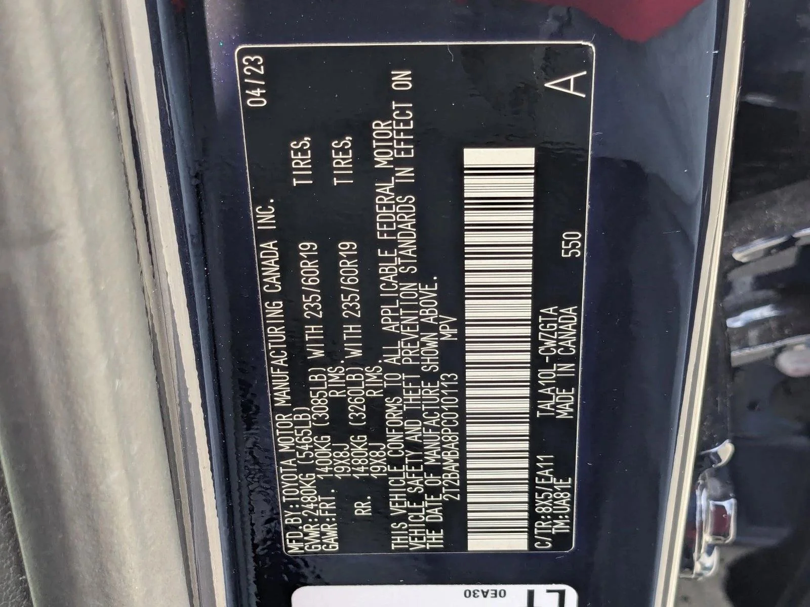 Used 2023 Nightfall Mica Lexus RX 350 Premium image 22
