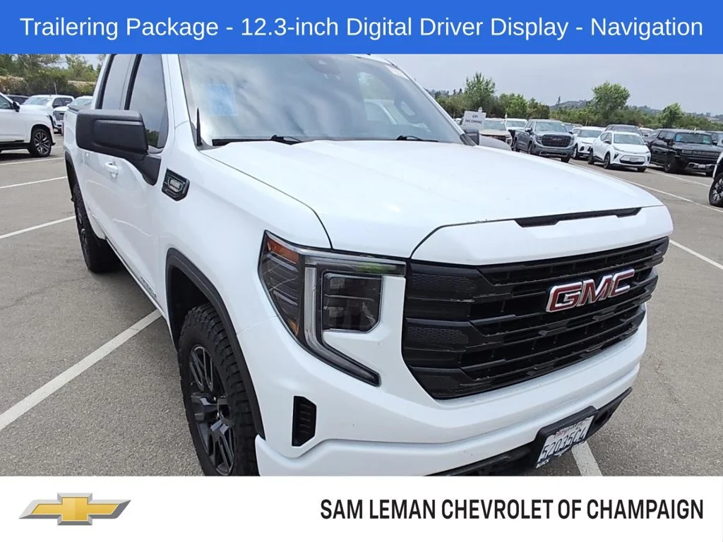 Used 2025 Summit White GMC Elevation image 1