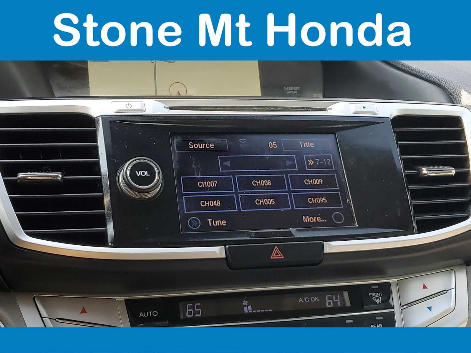 Used 2015 Obsidian Blue Pearl Honda EX-L image 25