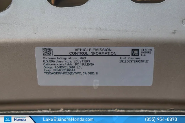 Used 2023 Mineral Gray Metallic Chevrolet LT image 30