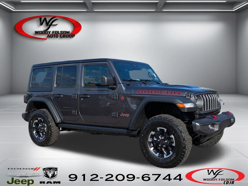 New 2026 Gray Jeep Rubicon image 1