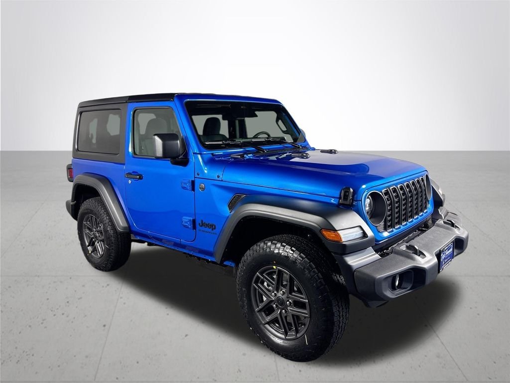 New 2026 Hydro Blue Pearl-Coat Exterior Paint Jeep Sport S image 4