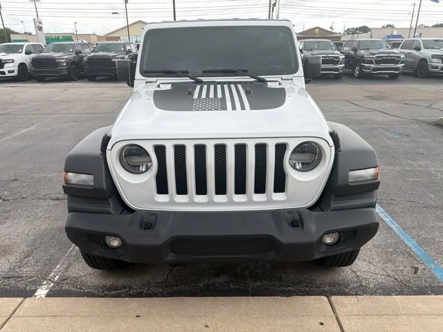 Used 2022 White Jeep Unlimited Sport S image 7