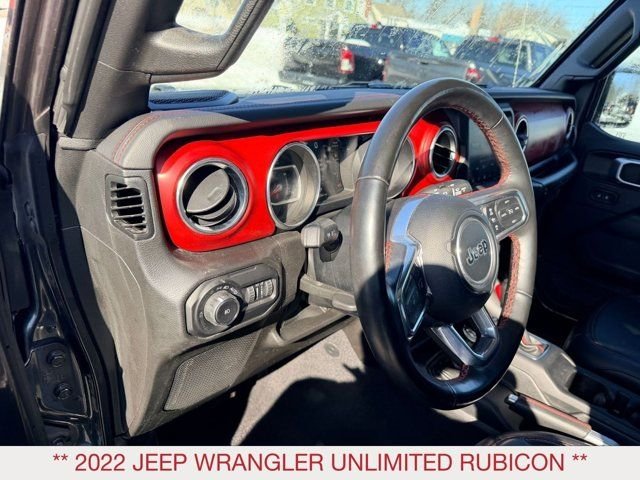 Used 2022 Gray Jeep Unlimited Rubicon image 12
