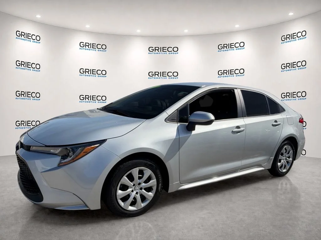 Used 2021 Silver Toyota LE image 3