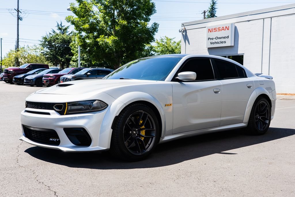 Used 2020 Triple Nickel Clearcoat Dodge R/T Scat Pack Widebody image 3