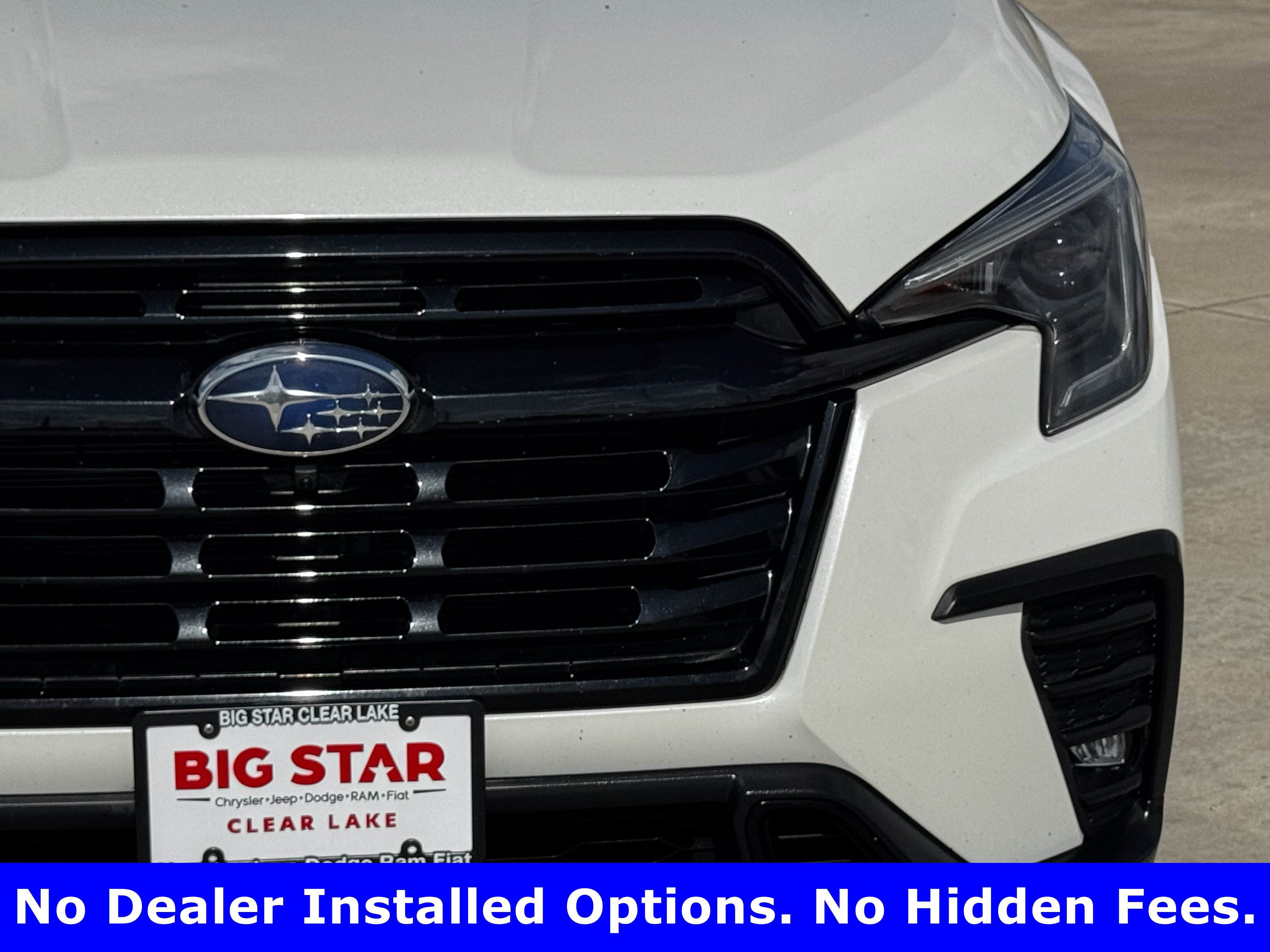 Used 2023 Crystal White Pearl Subaru Onyx Edition Limited image 4