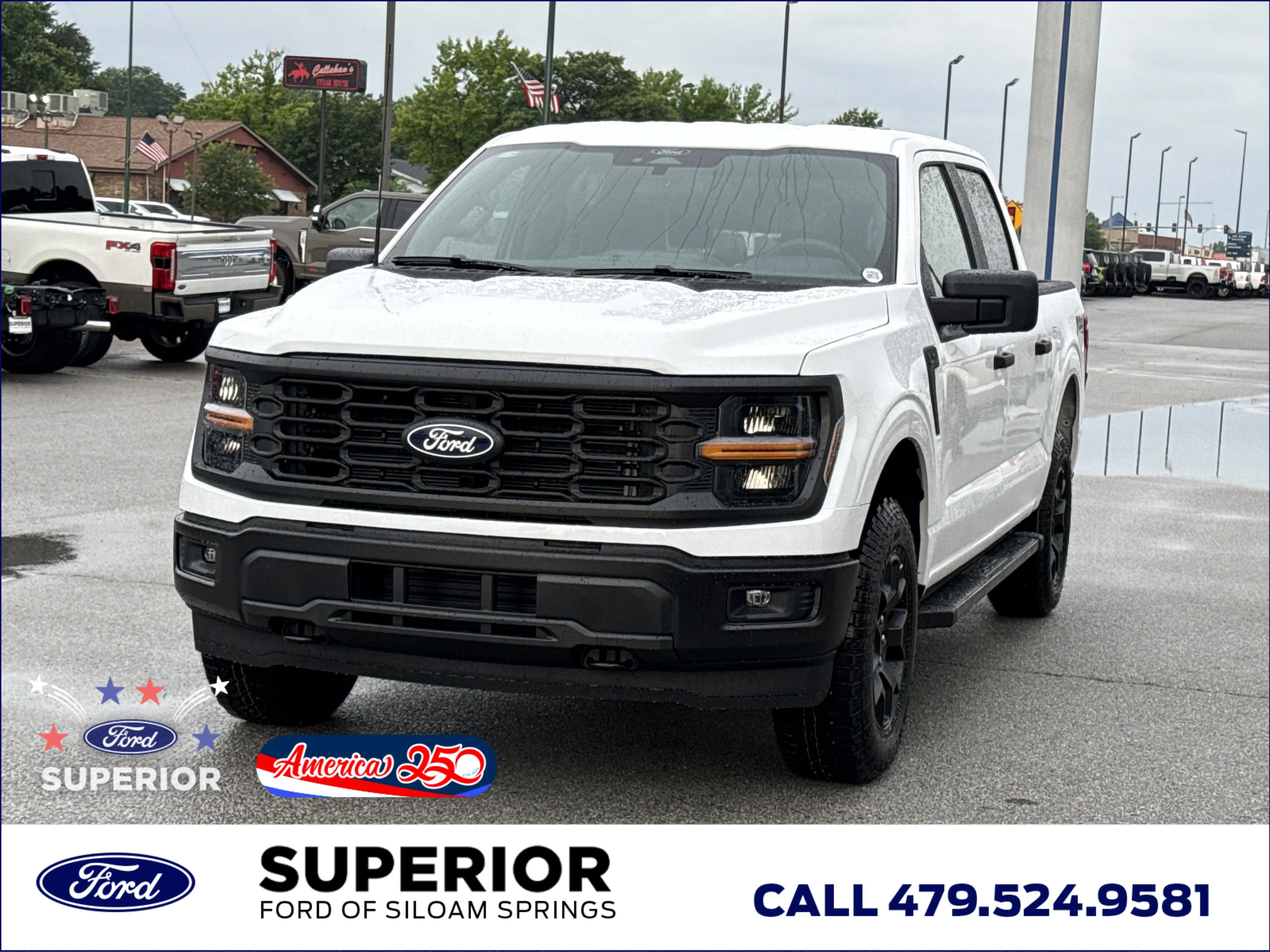 New 2026 Oxford White Ford STX 4WD image 11