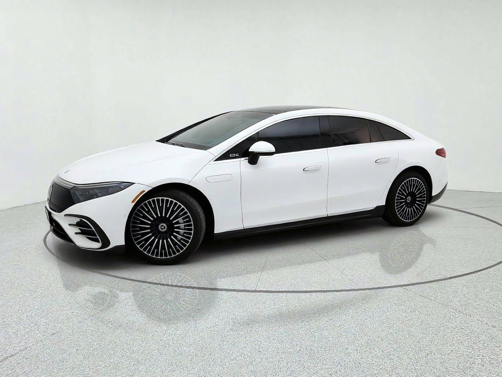 Certified Used 2024 Polar White Mercedes-Benz EQS 450+ image 15